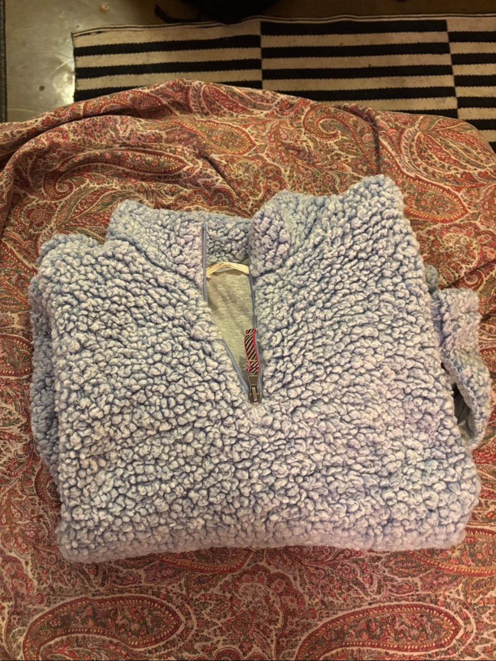 Weatherproof Vintage Baby Blut Faux Sweater